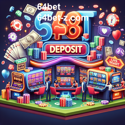 Descubra a Excitante Categoria de 'Depósitos' no 64bet