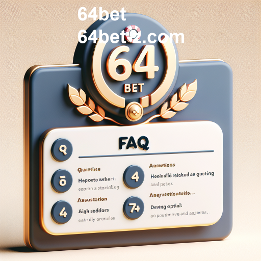 Descubra Tudo na Seção FAQ da 64bet: Seu Guia Completo para Jogos Online